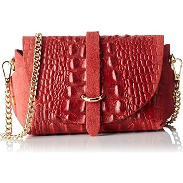 pochette Chicca Borse rosso con stampe