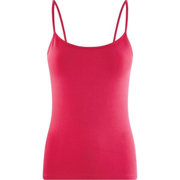 Top con bretelle in in maglia aderente rosa Oodji Ultra rosa