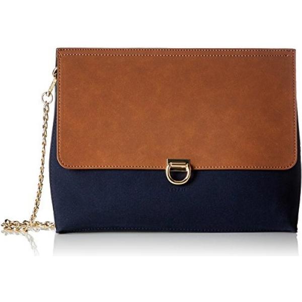 Borsa a spalla blu e navy Esprit blu