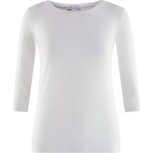 Felpa aderente bianco Oodji Ultra bianco