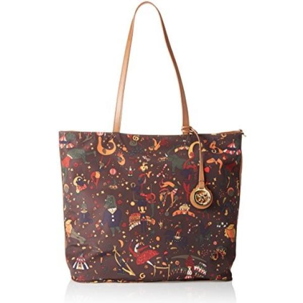 Borsa a mano tote marrone Piero guidi marrone