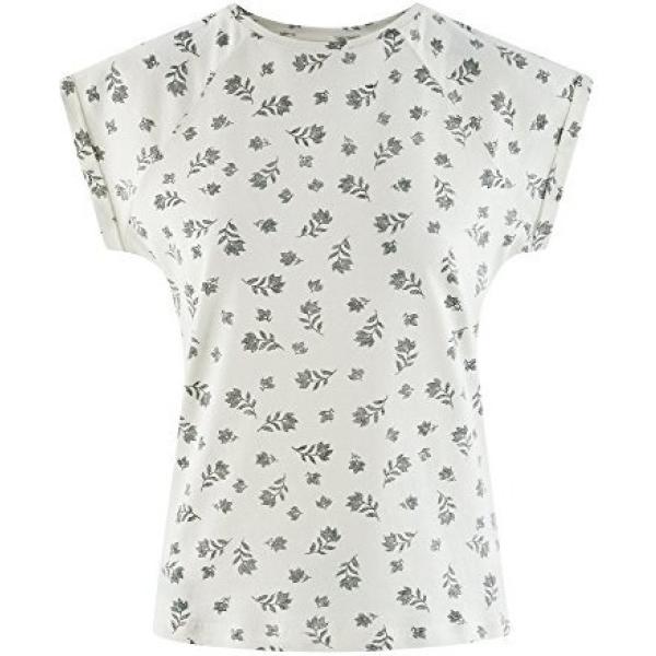 t-shirt Oodji Ultra grigio con stampe