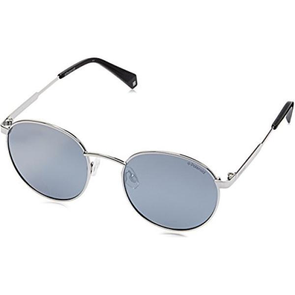 Occhiali da sole unisex-adulto argento Polaroid grigio