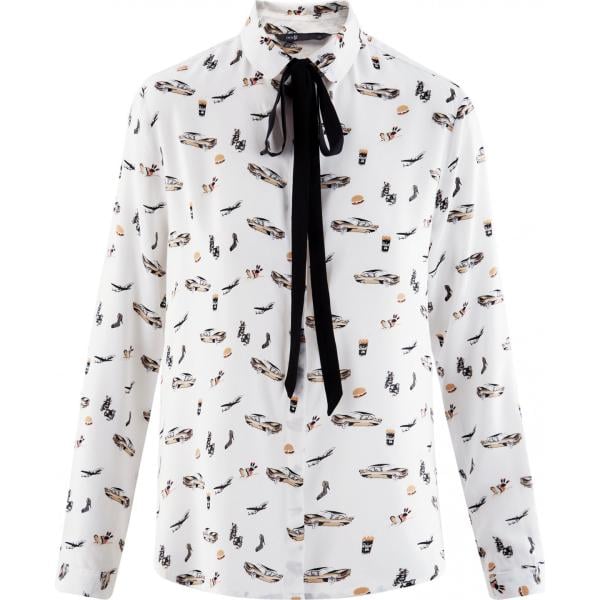 camicie Oodji Ultra bianco