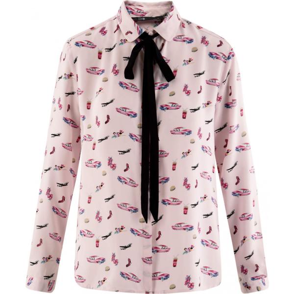 camicie Oodji Ultra rosa