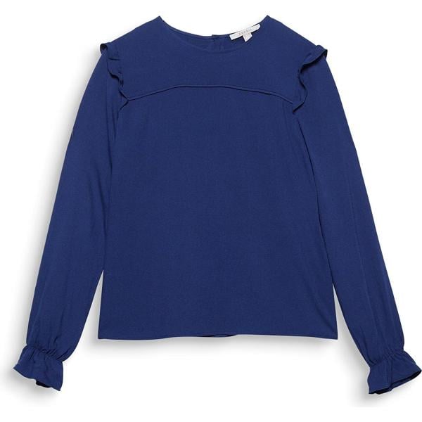 Camicia lunga navy Esprit blu