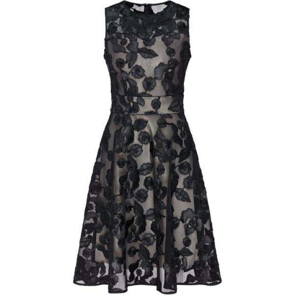 Vestito elegante con pizzo nero e multicolore APART Fashion nero a fiori