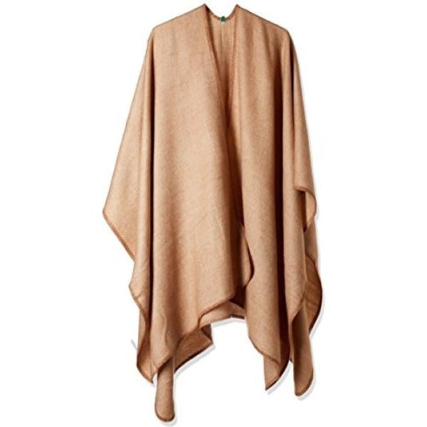 Poncio taglia unica marrone United Colors of Benetton marrone
