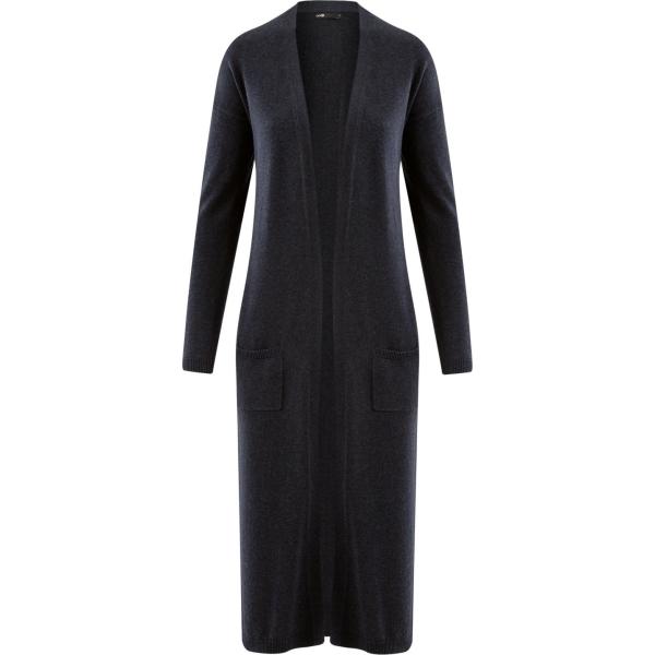 Cardigan maxi aderente blu Oodji Ultra blu