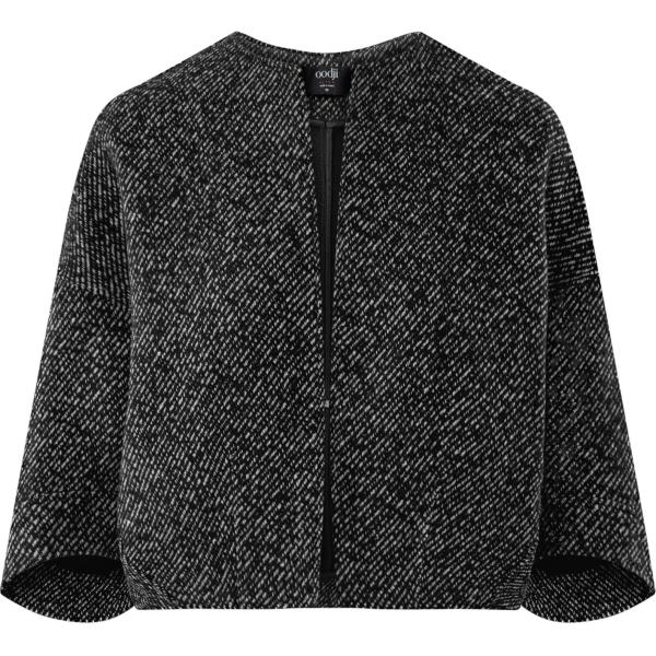 Blazer aderente nero Oodji Ultra nero