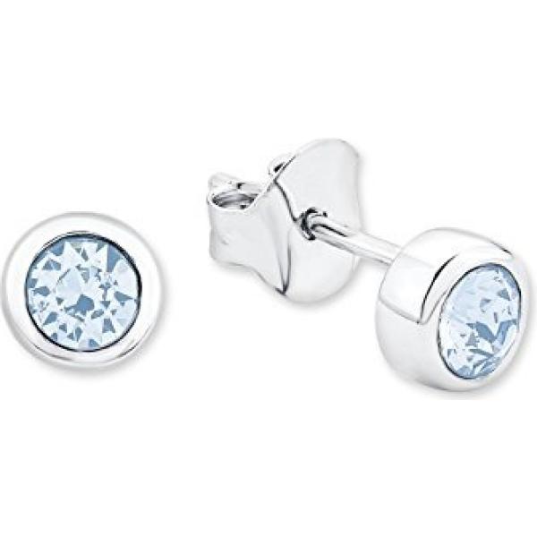 Orecchini in argento 925 blu Amor grigio
