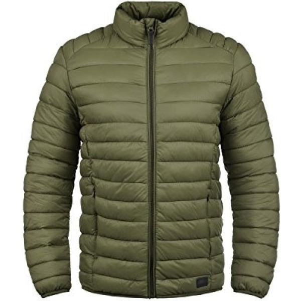Giubbotto collo alto con zip e polsini oliva Blend verde