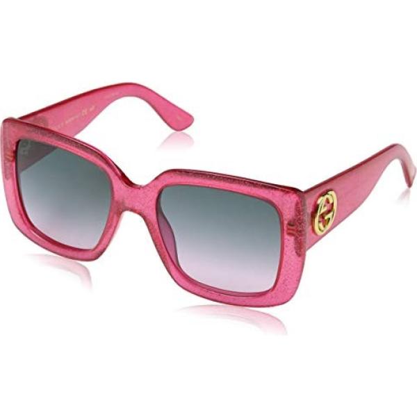 Occhiali da sole rosa Gucci rosa