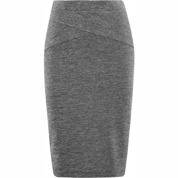 Gonna a tubino aderente grigio Oodji Ultra grigio