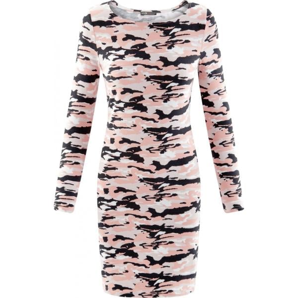 vestiti corti Oodji Ultra rosa con stampe