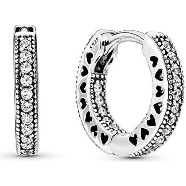 orecchini Pandora bianco