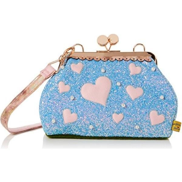 Borsa a spalla blu Irregular Choice blu