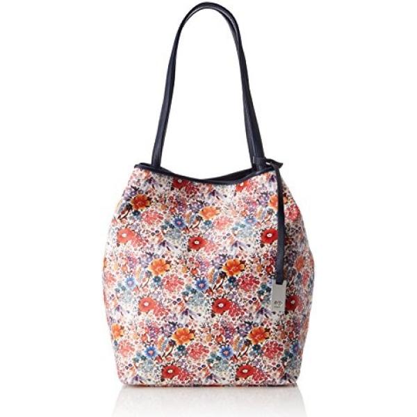 Borsa tote in denim bianco Tom Tailor bianco