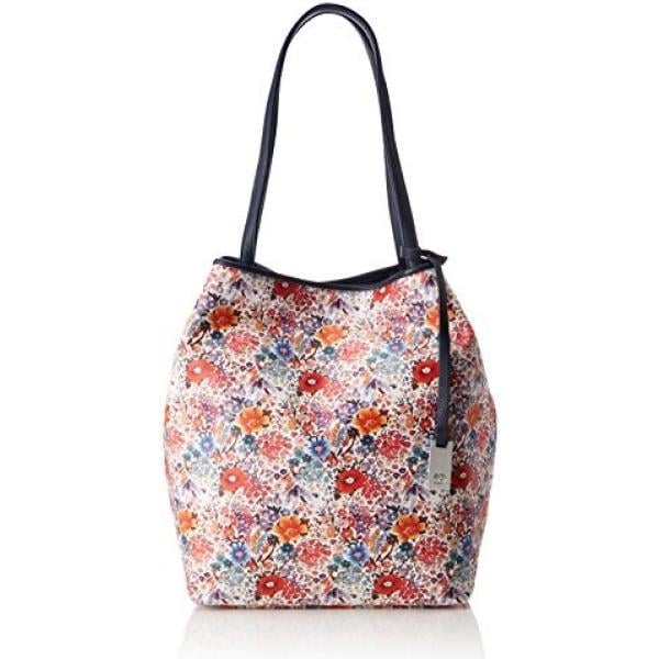 Borsa tote in denim bianco Tom Tailor bianco