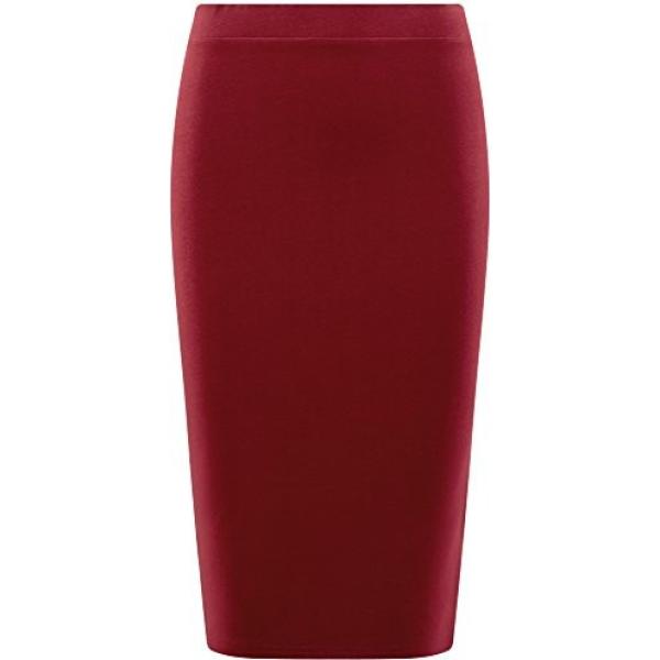 gonne longuette Oodji Ultra rosso