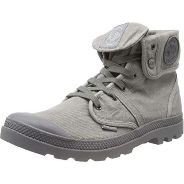Sneakers baggy collo alto grigio Palladium grigio