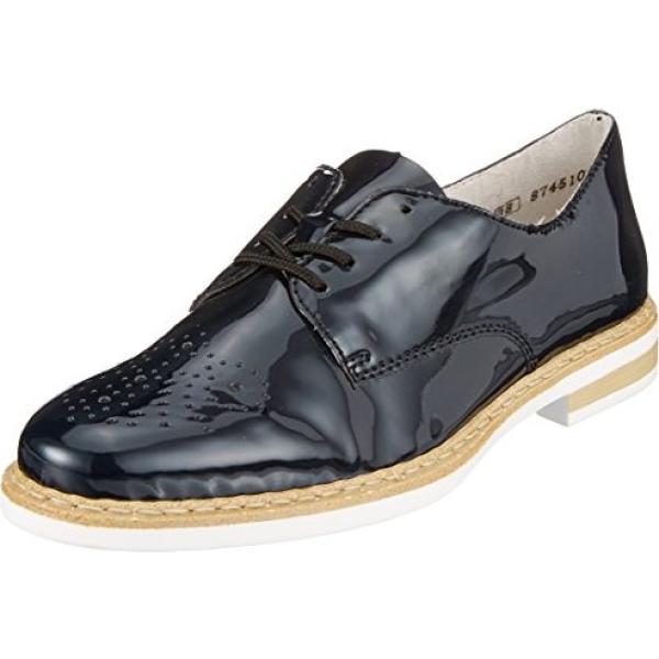 scarpe stringate Rieker blu