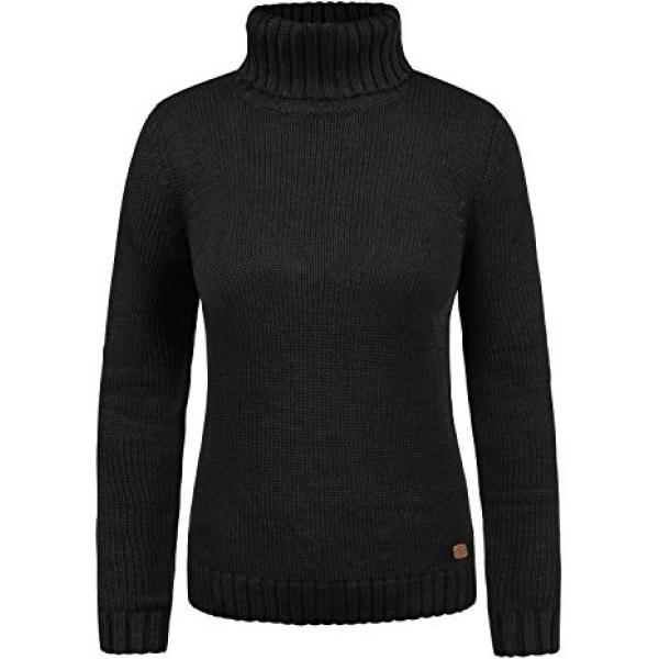 Maglione collo alto Desires nero