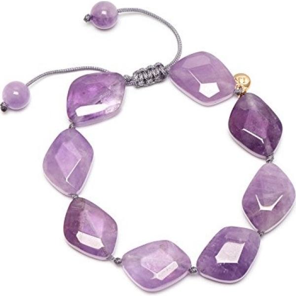 Bracciale in ottone forma intrecciata rosa Lola Rose