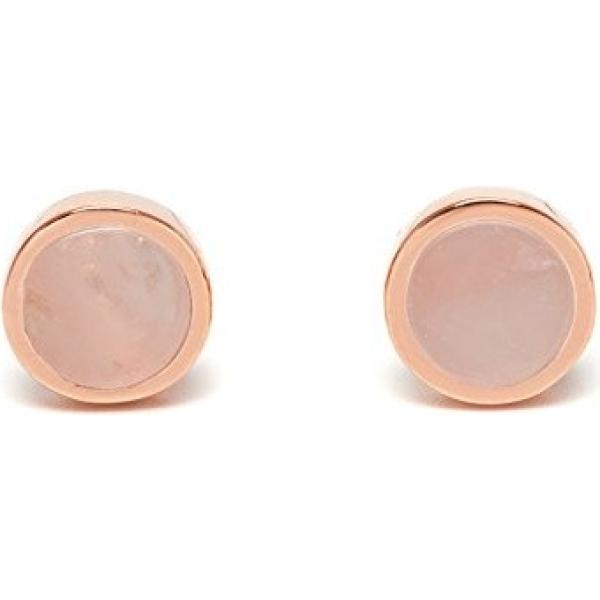 Orecchini a perno in ottone rosa Lola Rose
