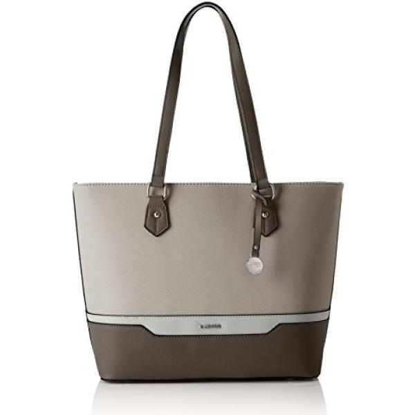 Shopping bag verde e kaki L.Credi verde