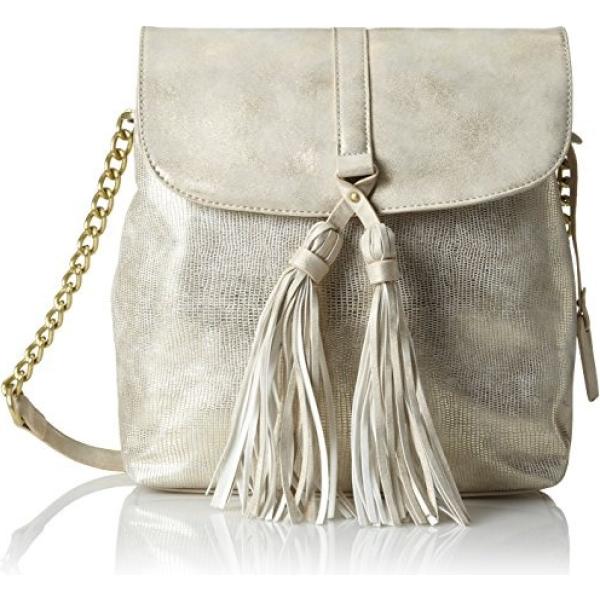 Borsa a spalla con zip Remonte giallo