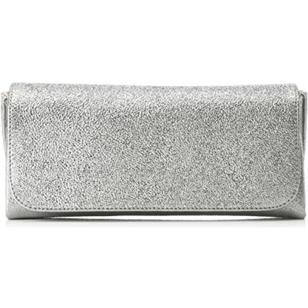 Shopping bag argento Unisa grigio