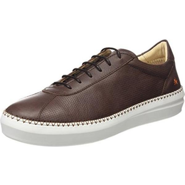 Scarpe con stringhe da ginnastica marrone Art marrone