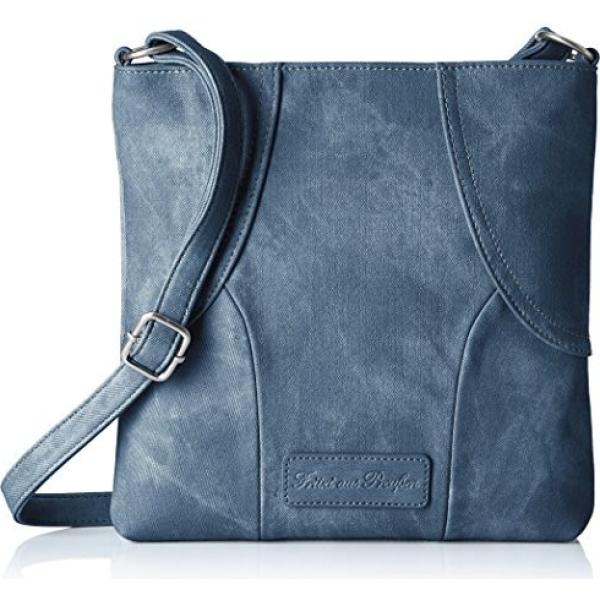 Borsa a tracolla in denim blu Fritzi aus Preussen blu