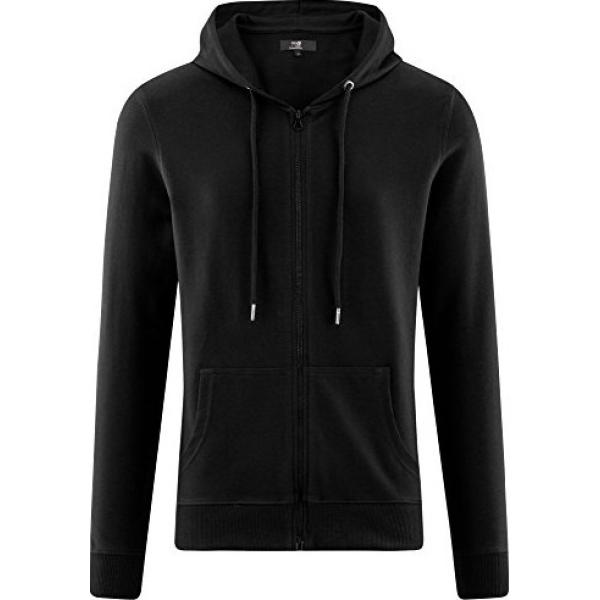 felpe con cappuccio Oodji Ultra nero