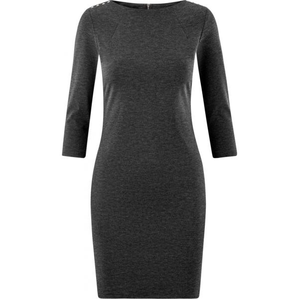 vestiti corti Oodji Ultra grigio