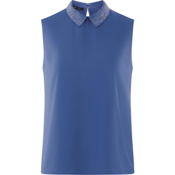 Top blu Oodji Ultra blu