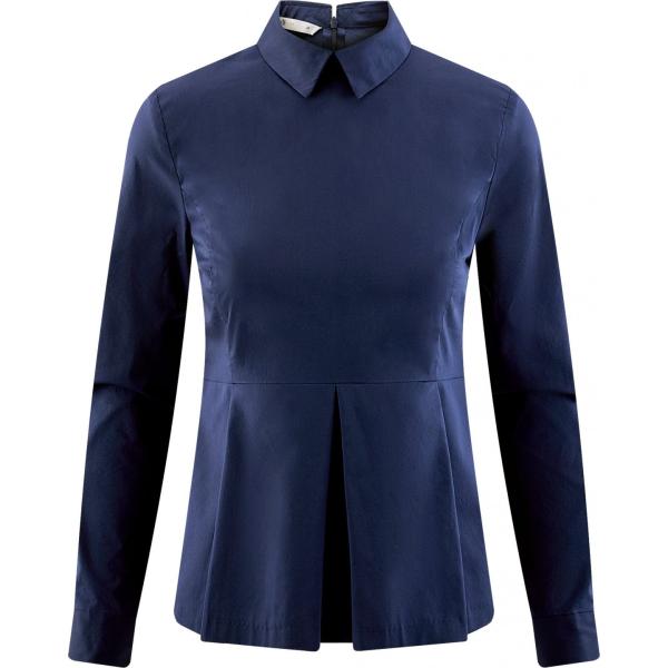 camicie Oodji Ultra blu