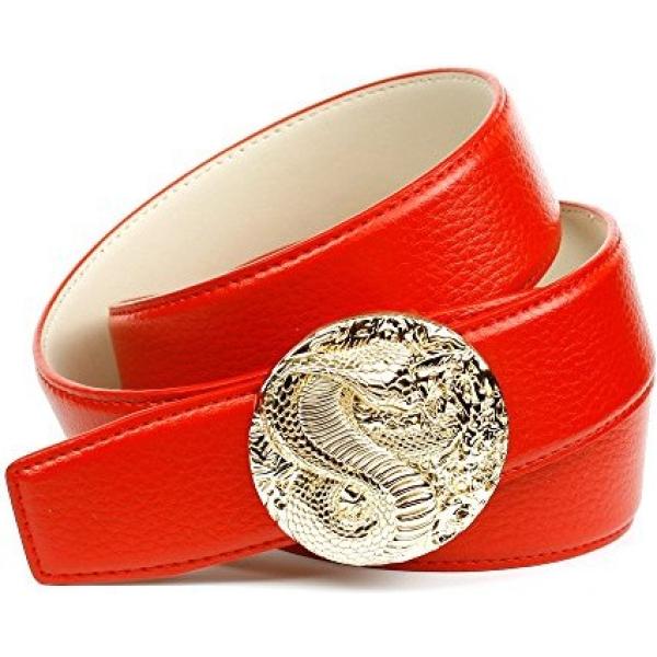 Cintura rosso Anthoni Crown rosso