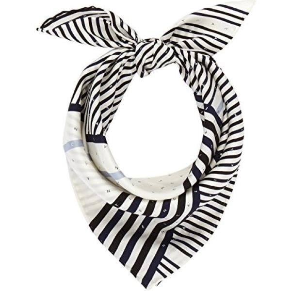 Foulard in seta Calvin Klein grigio