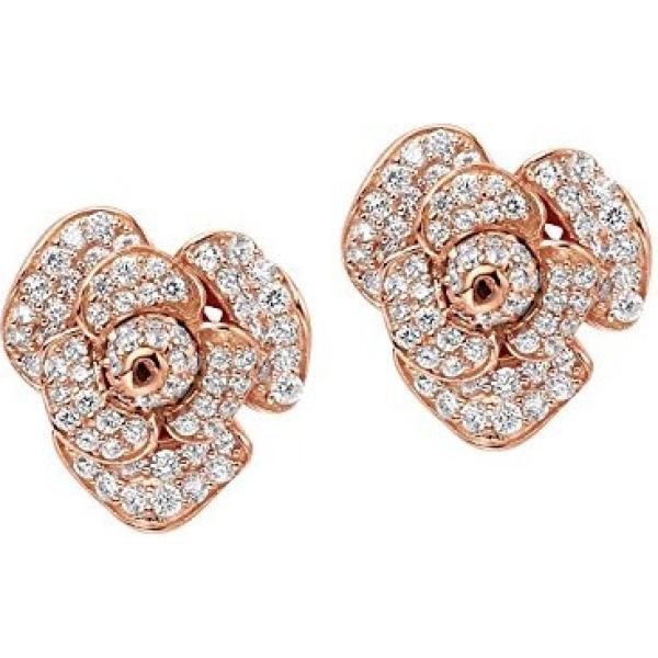 Orecchini a perno argento Fei Liu Fine Jewellery grigio