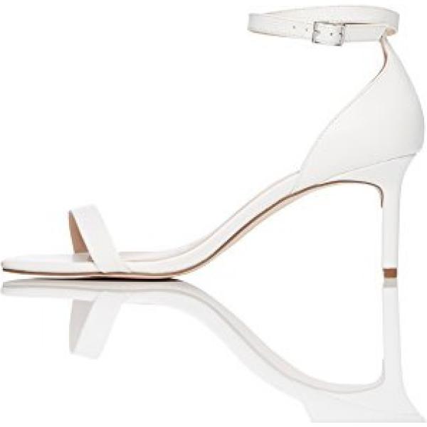 Sandali effetto lucido con cinturino bianco Find. bianco
