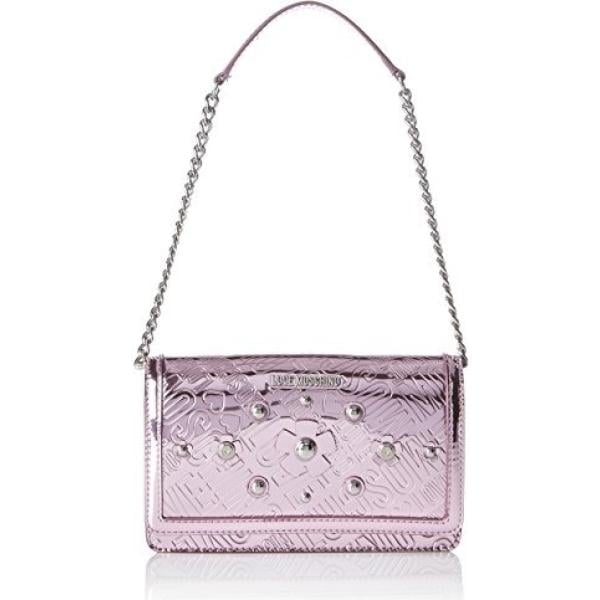 Borsa a spalla rosa Love Moschino rosa