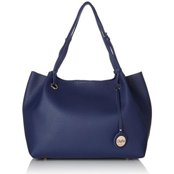 Borsa a spalla navy Buffalo blu