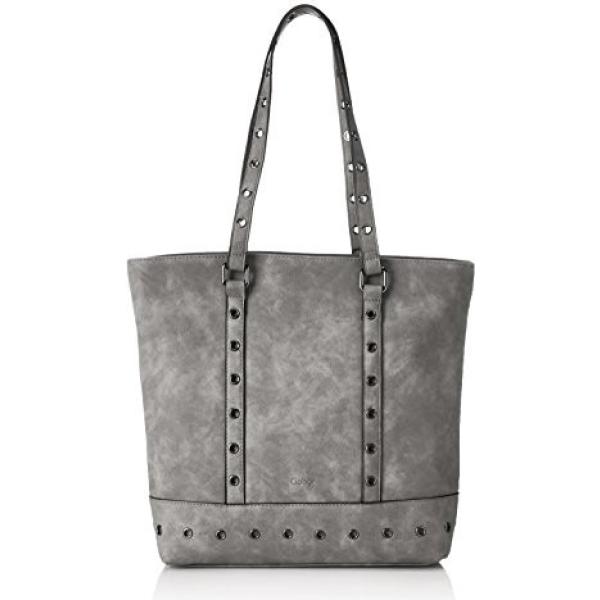 Borsa tote con zip grigio Gabor grigio