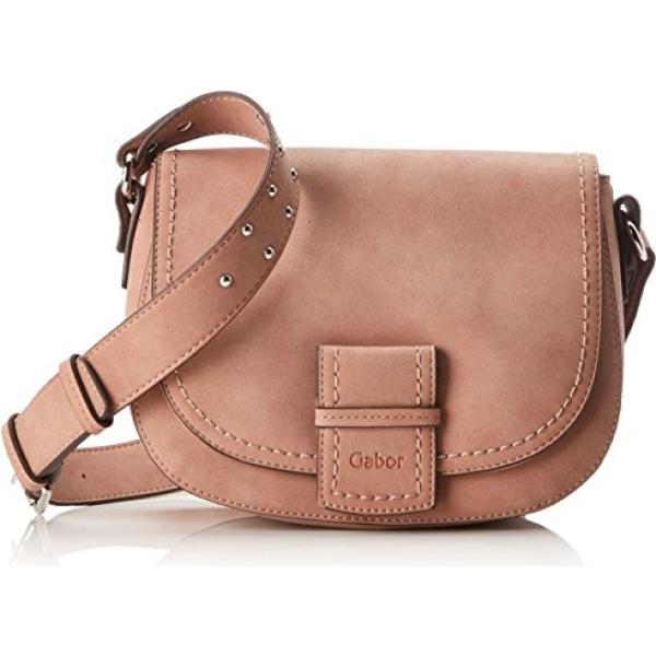 Borsa a secchiello bianco e rosa Gabor bianco