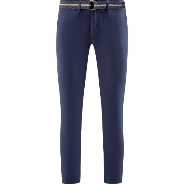 pantaloni chino Oodji Ultra blu