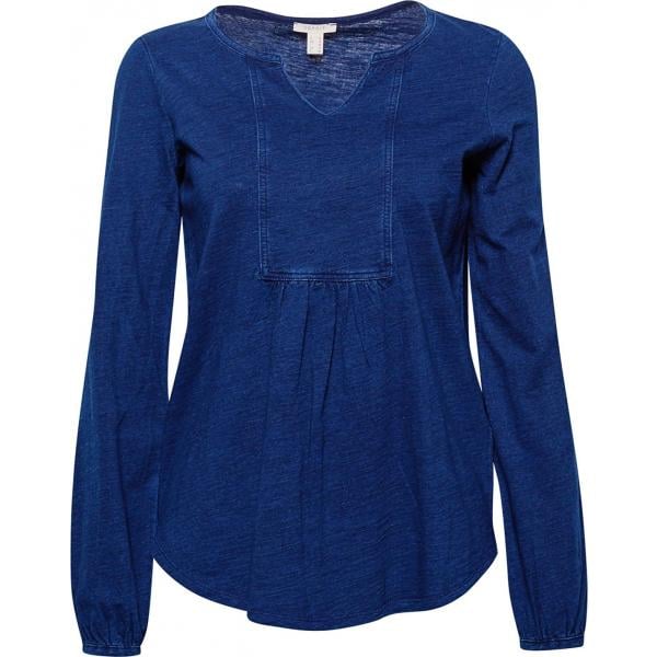 Maglia a maniche lunghe blu Esprit blu