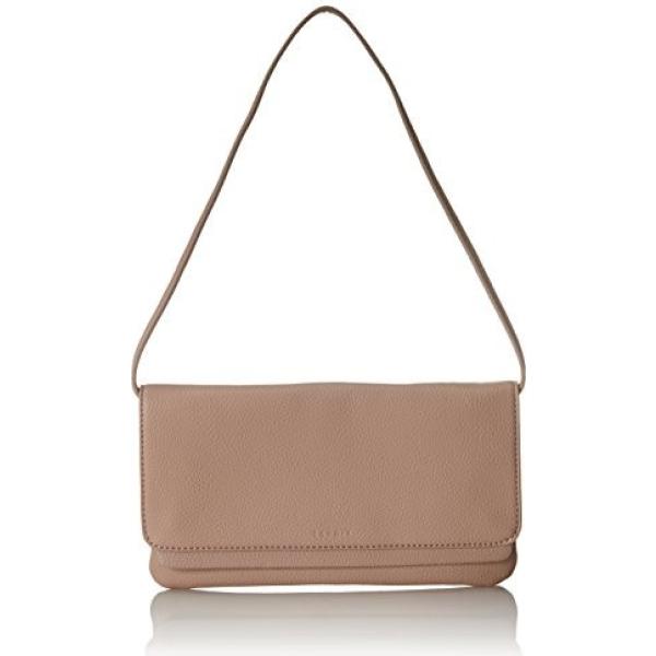 Pochette con zip rosa e pastello Esprit rosa