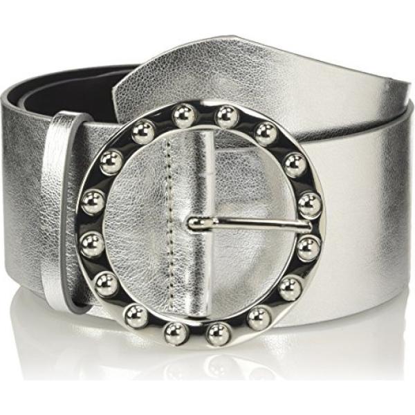 Cintura effetto metallizzato argento Guess grigio